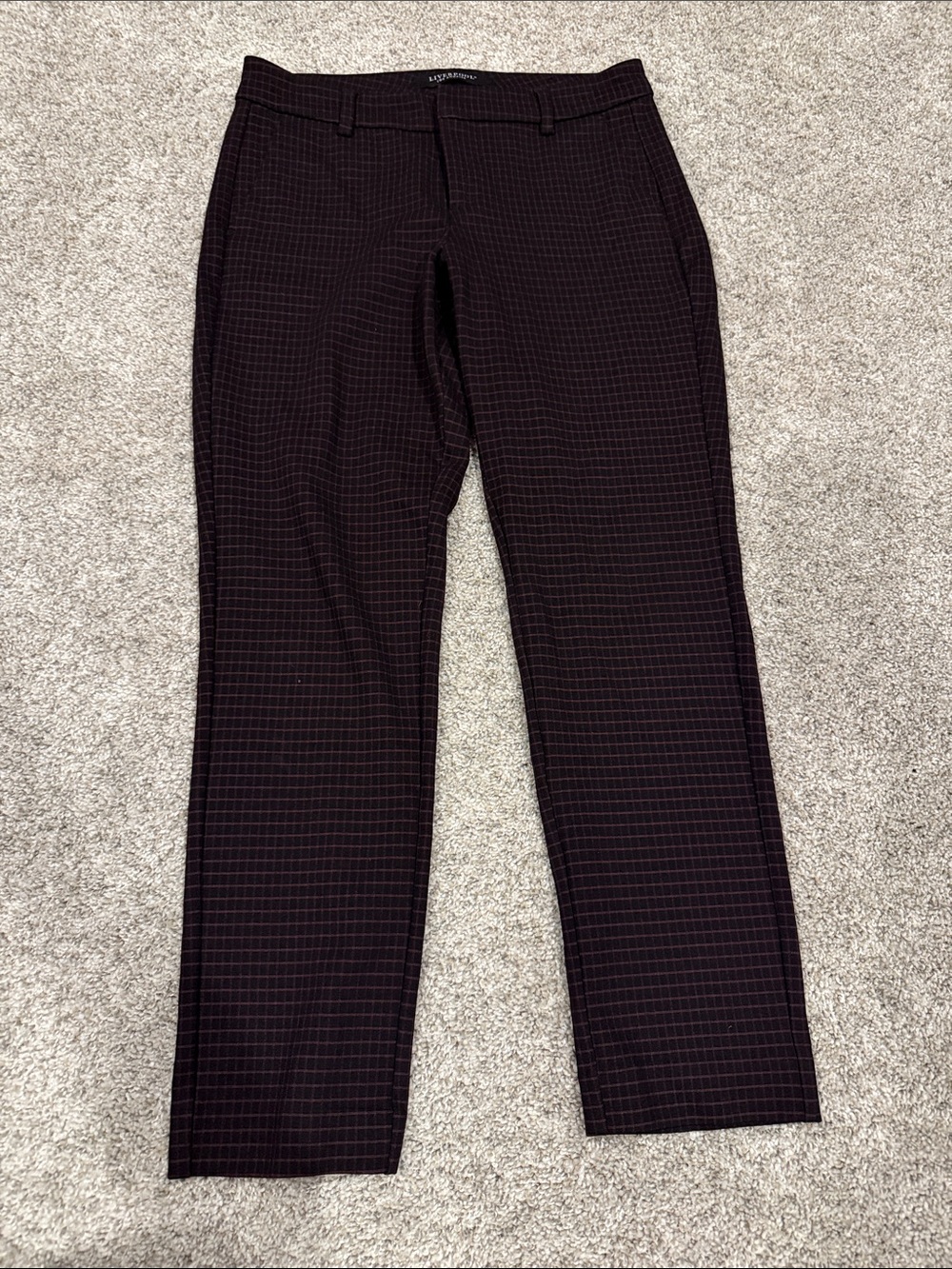 Liverpool Plaid Pant